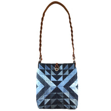 Load image into Gallery viewer, Mosiac Patchwork Crossbody Laptop Bag
